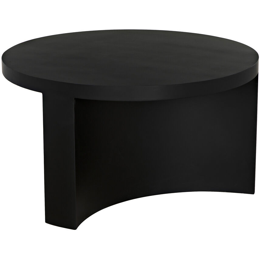 Steward 36 X 36 inch Matte Black Coffee Table, A