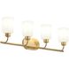 Reines 4 Light 6.25 inch Bathroom Vanity Light