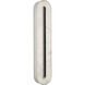 Kelly by Kelly Wearstler Wyllis Sconce Wall Light in Polished Nickel