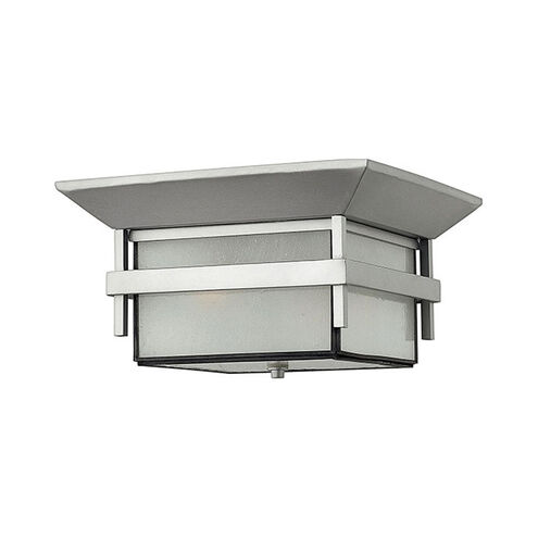 Harbor LED 12 inch Titanium Outdoor Flush Mount