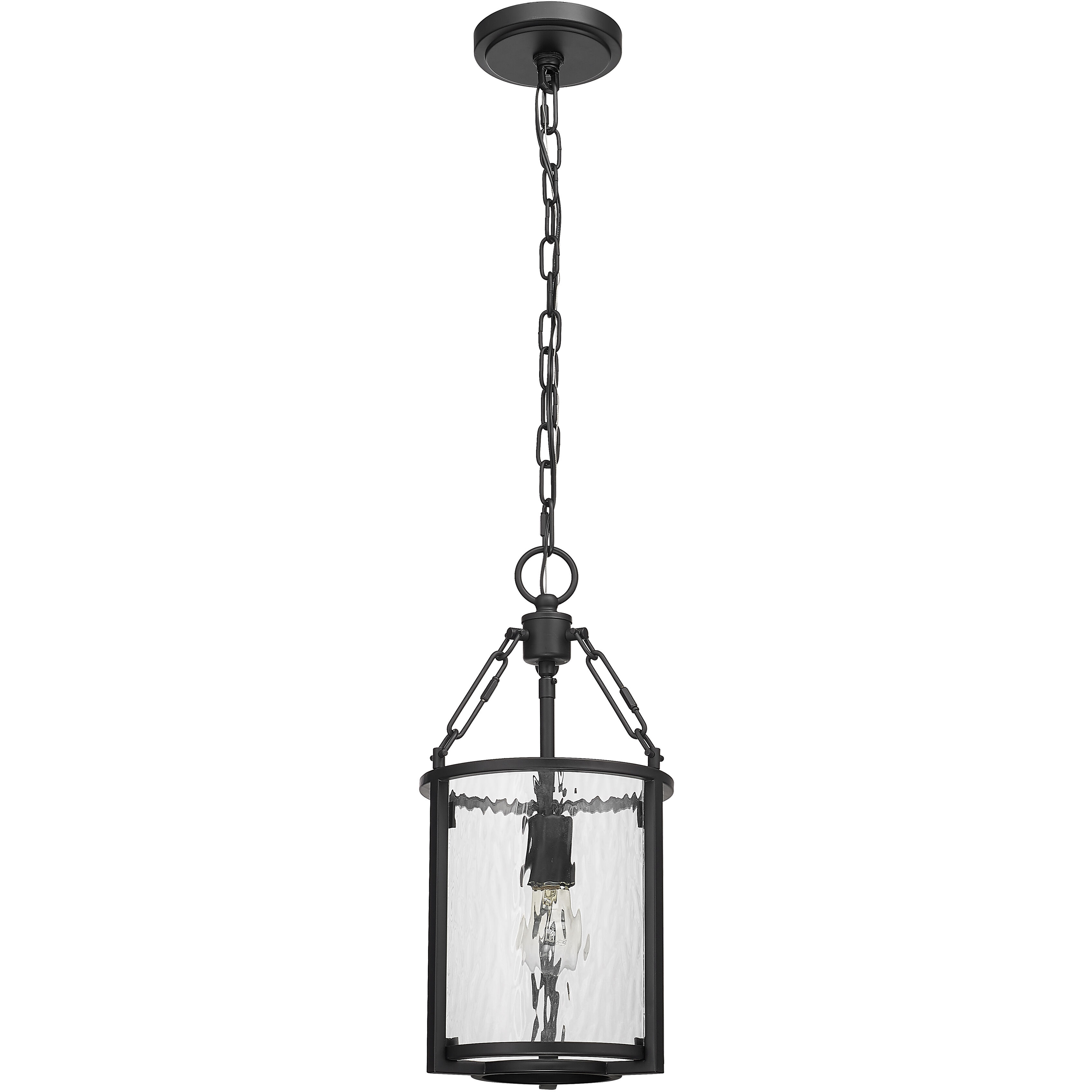 Barrington 1 Light 8.25 inch Matte Black Pendant Ceiling Light