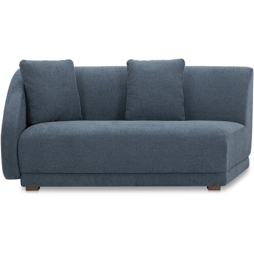 Fraser Blue Left Arm Facing Sofa