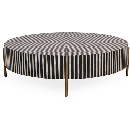 Chameau 48 X 48 inch Multicolor Coffee Table