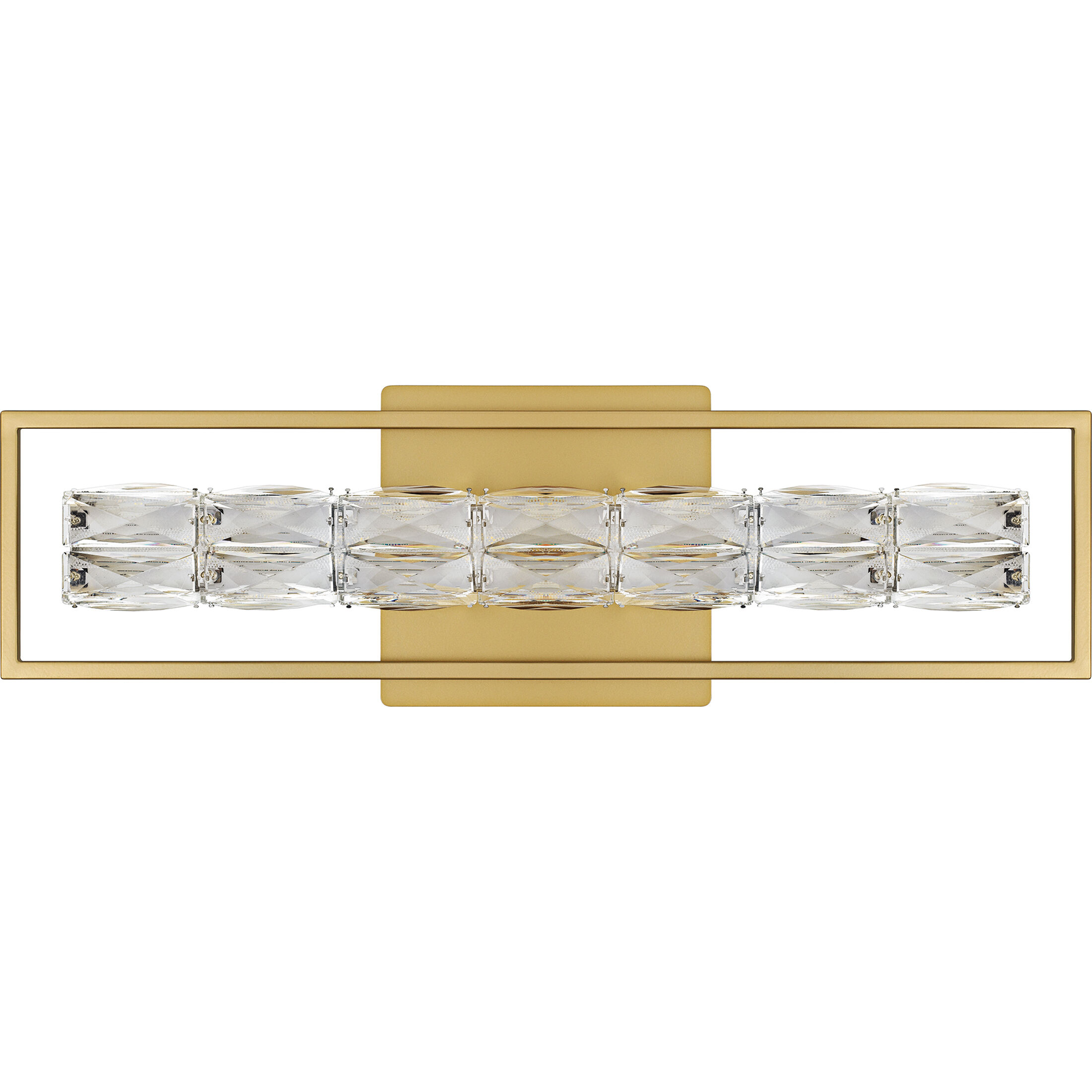 Dazzle LED 24 inch Soft Gold Bath Light Wall Light, Medium
