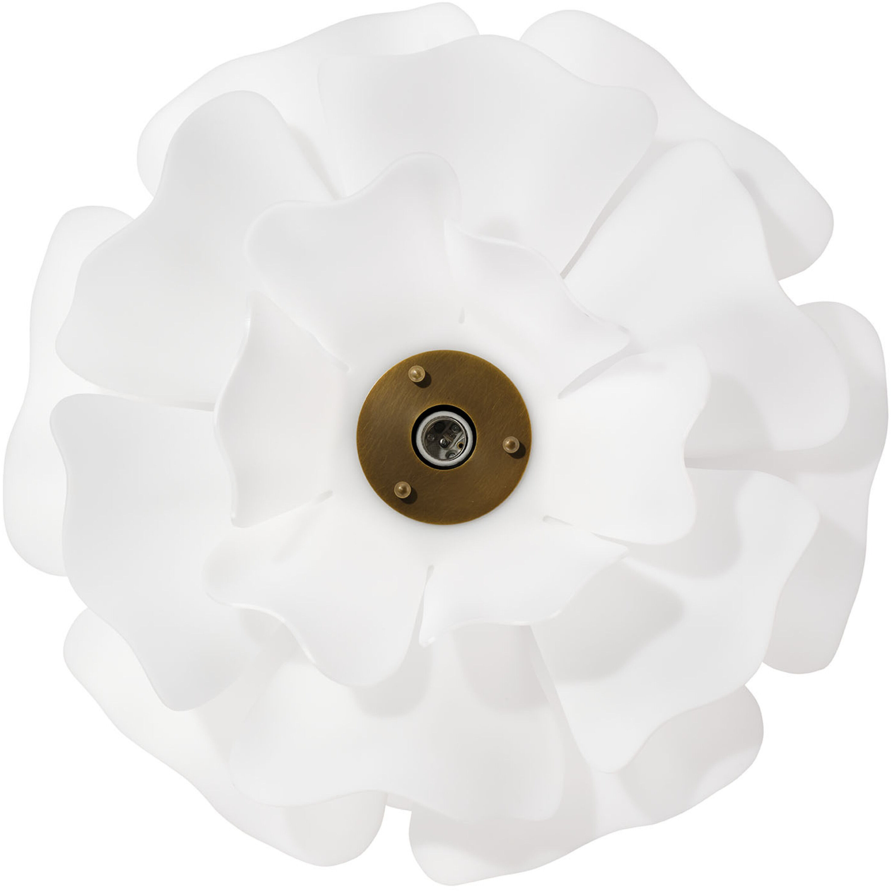 Zinnia 4 Light 22 inch Antique Brass Chandelier Ceiling Light in Small, Small, Inline