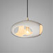 Radiance 1 Light 12 inch Pendant Ceiling Light