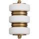 Favo 7 inch Brushed Brass Wall Mount Wall Light
