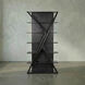 Vetra Hand Rubbed Black Bookcase