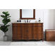 Danville 60 X 60 X 36 inch Teak Vanity Sink Set