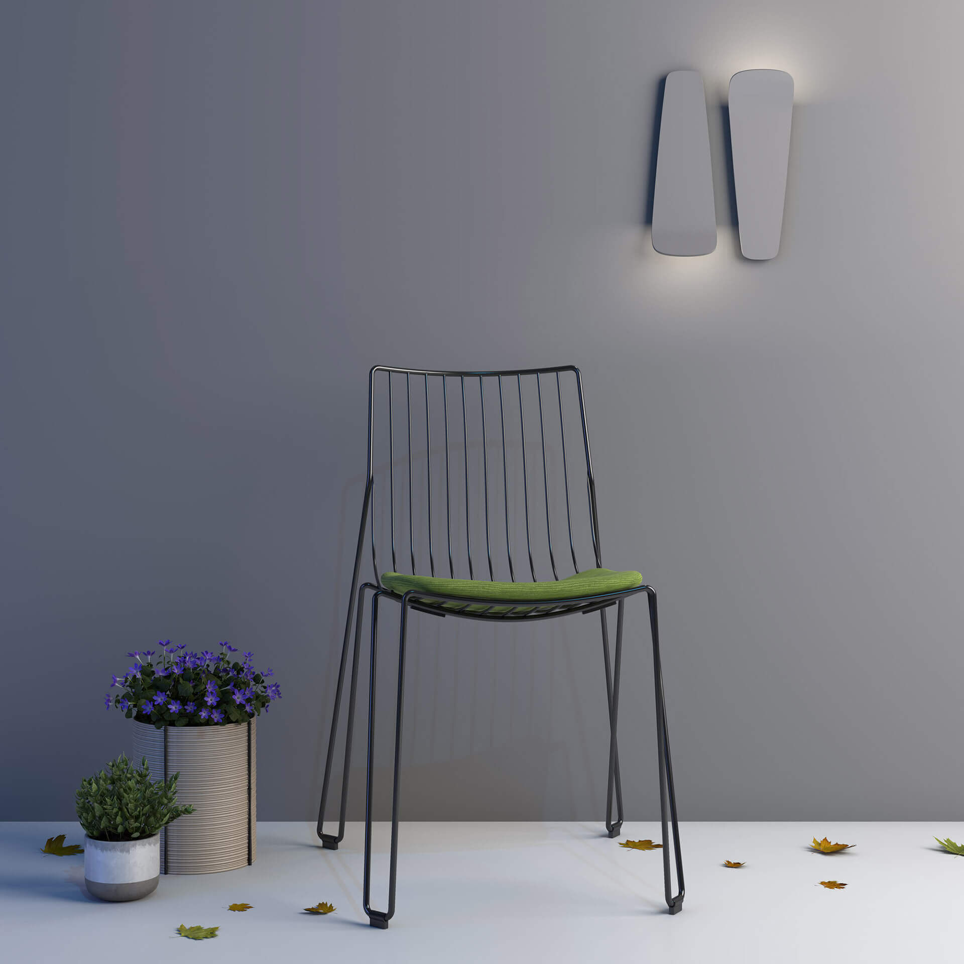 Ultra-Slim LED 5 inch Black ADA Wall Sconce Wall Light