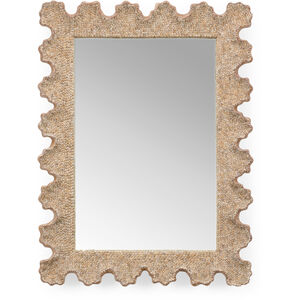 Chelsea House 47 X 34 inch Natural Nassa/Clear Wall Mirror