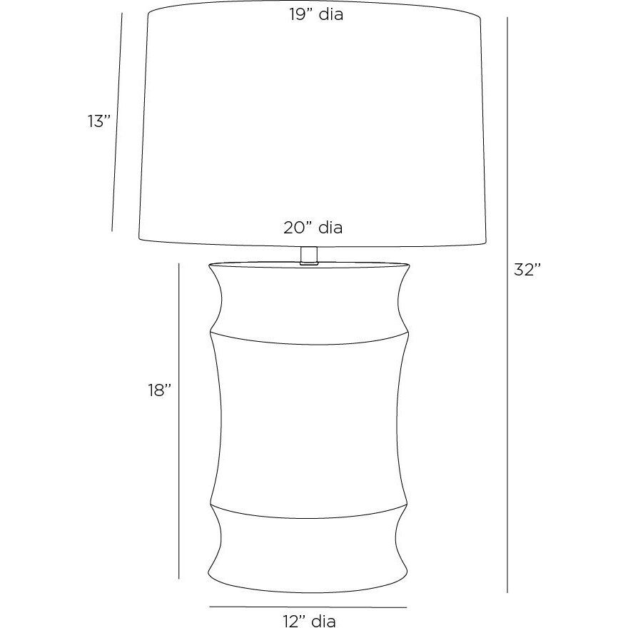 Destin 150.00 watt Moon Storm Table Lamp Portable Light