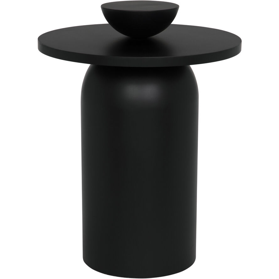 Arabella 26 X 20 inch Matte Black Side Table