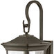 Bromley Outdoor Wall Mount Lantern in Oil Rubbed Bronze, Non-LED