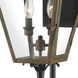 Rue De Royal 2 Light 24 inch Industrial Bronze Outdoor Wall Lantern