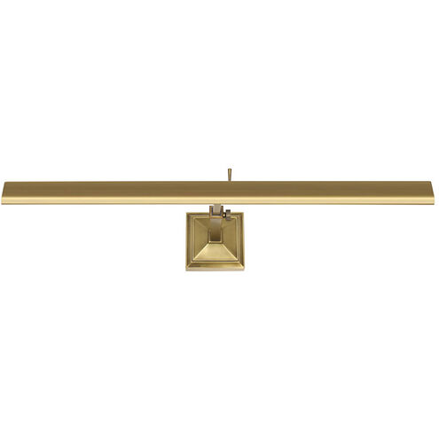 Hemmingway 16.90 watt 24 inch Burnished Brass Picture Light Wall Light, dweLED