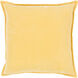 Cotton Velvet 18 X 18 inch Mustard Pillow Kit, Square