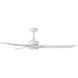 Sculpt 60 inch Matte White Fan