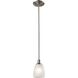 Jackson 1 Light 4.75 inch Brushed Nickel Mini Pendant Ceiling Light