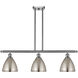 Ballston Dome LED 36 inch Brushed Satin Nickel Island Light Ceiling Light