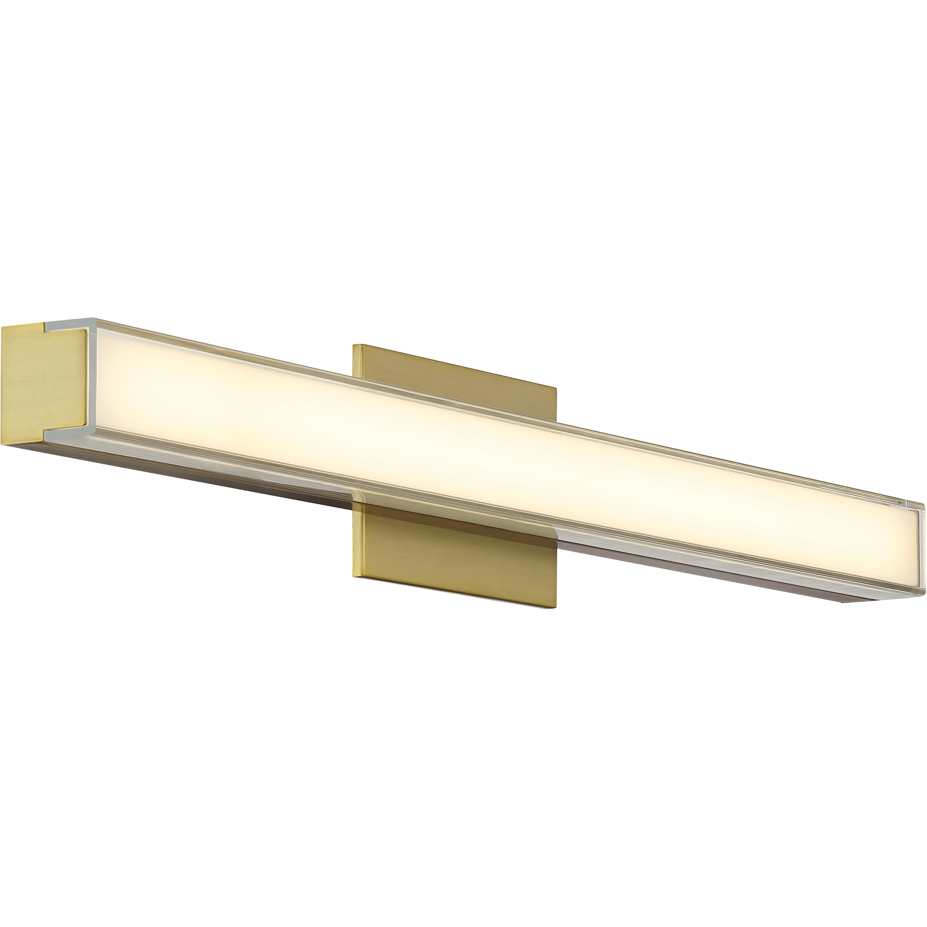 Vantage LED 30 inch Ashen Brass Bath Vanity Wall Light