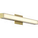 Vantage LED 30 inch Ashen Brass Bath Vanity Wall Light