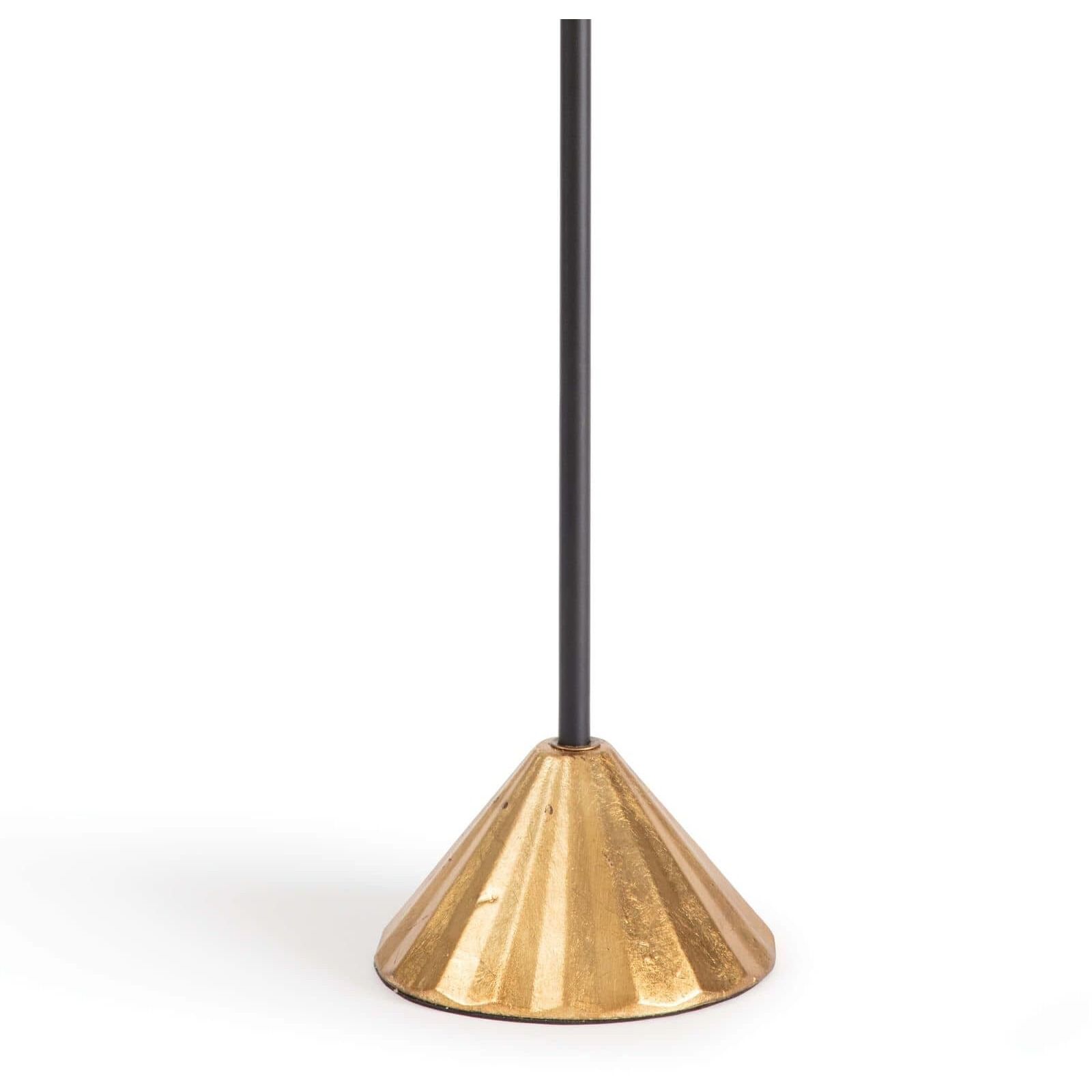 Parasol 29 inch 100.00 watt Gold Leaf Table Lamp Portable Light