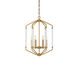 Reed 6 Light 16 inch Warm Brass Foyer Ceiling Light