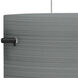 Tamburo 8 1 Light Black Cable Pendant Ceiling Light