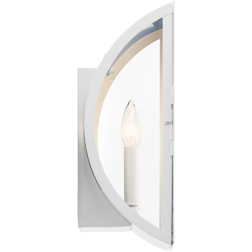Narelle 2 Light 15 inch White Outdoor Wall, Large