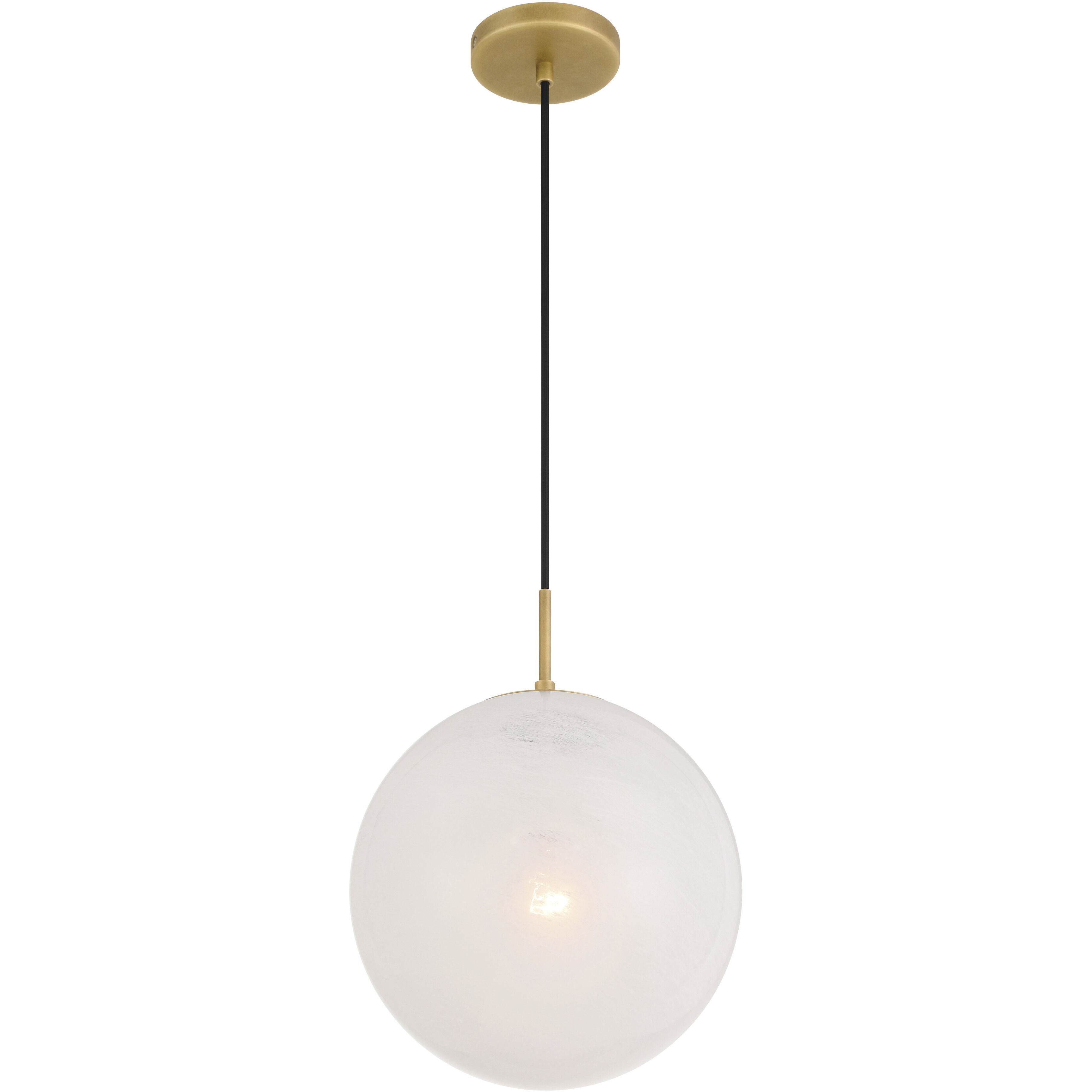 Mist 1 Light 11.75 inch Legacy Brass Pendant Ceiling Light