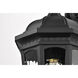 East River 16 inch Matte Black Outdoor Wall Lantern, Large