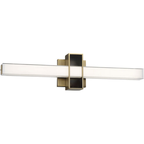 Major LED 24 inch Aged Brass Bath Light Wall Light