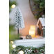 Anita White and Black Holiday D&eacute;cor