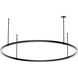 Mick De Giulio Stagger 1 Light 48 inch Polished Stainless Steel Chandelier Ceiling Light