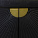 Sunshine 36 X 18 inch Ebony and Gold Console