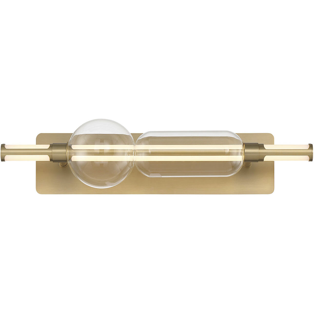 Lucent LED 26 inch Gold Vanity Light Wall Light