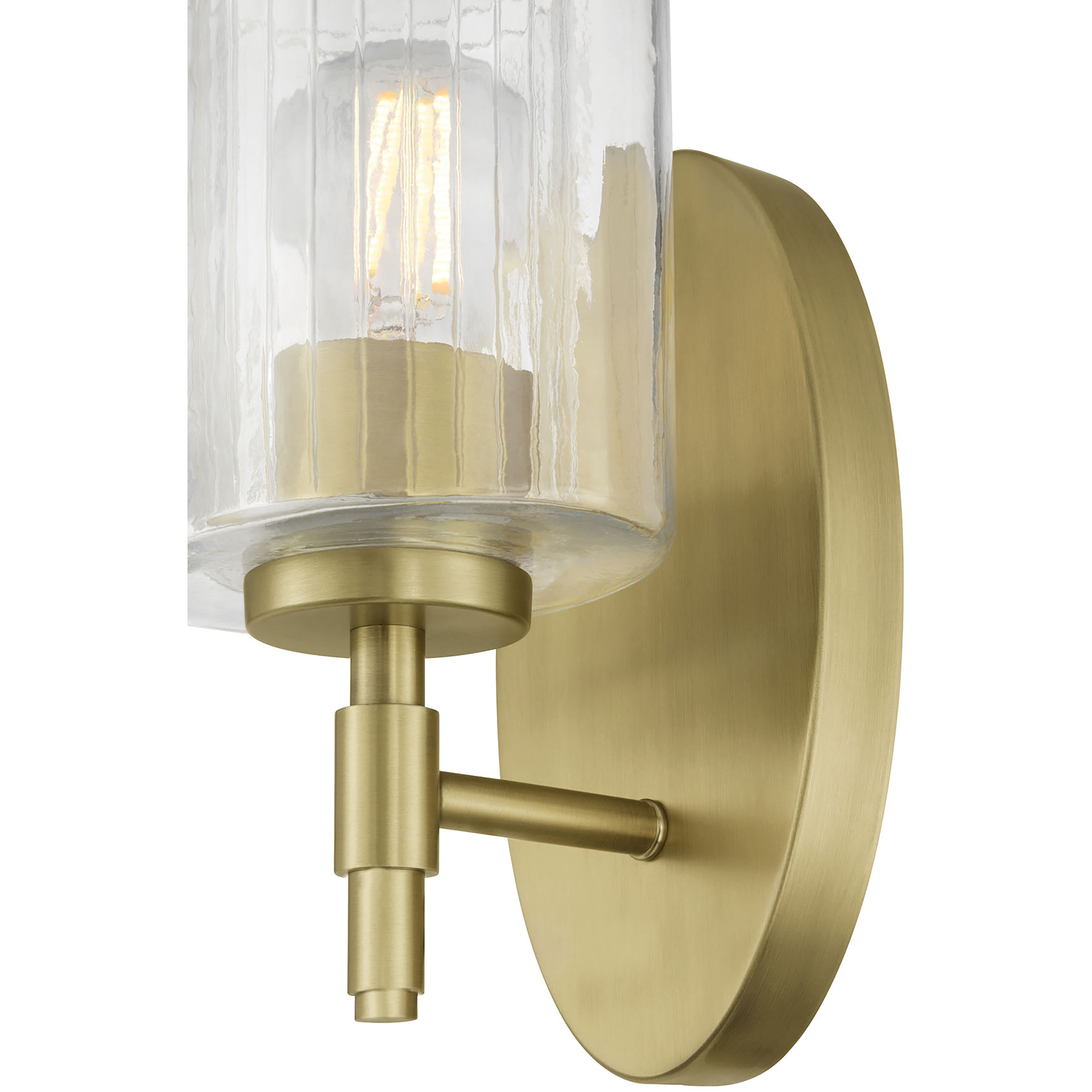 Solventa 1 Light 5.5 inch Vintage Brass Wall Sconce Wall Light