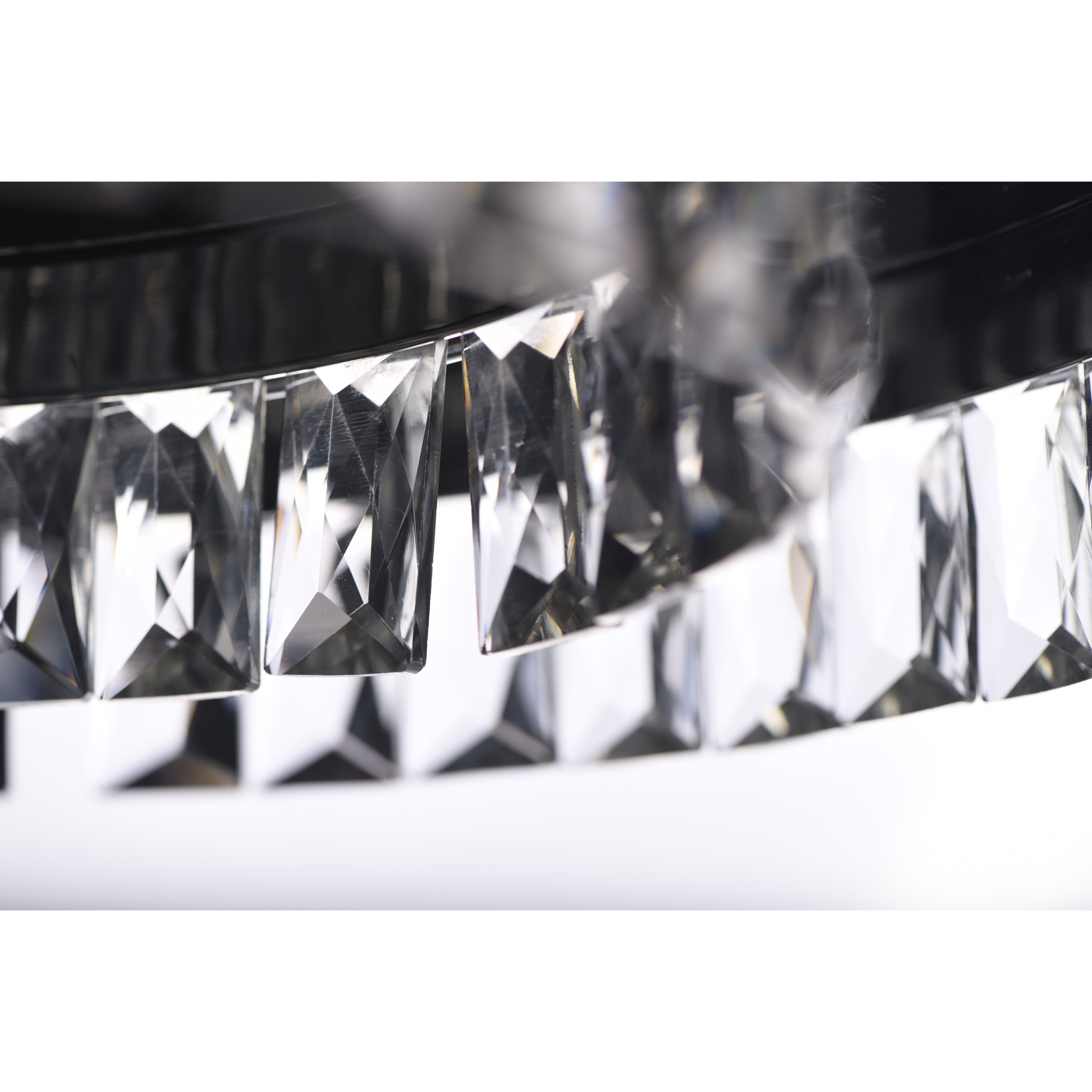 Icycle LED 21.5 inch Polished Chrome Flush Mount Chandelier Ceiling Light