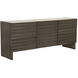 Gauss 72 X 19 inch Greige Walnut Sideboard