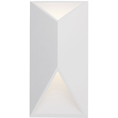 Indio LED 12 inch White Exterior Wall Sconce