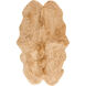 Sheepskin 72 X 48 inch Wheat Rugs, Sheepskin