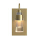 Erlenmeyer 1 Light 4.5 inch Modern Brass ADA Sconce Wall Light