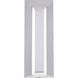 Launch LED 7.5 inch Sand Silver Wall Sconce Wall Light, Outdoor