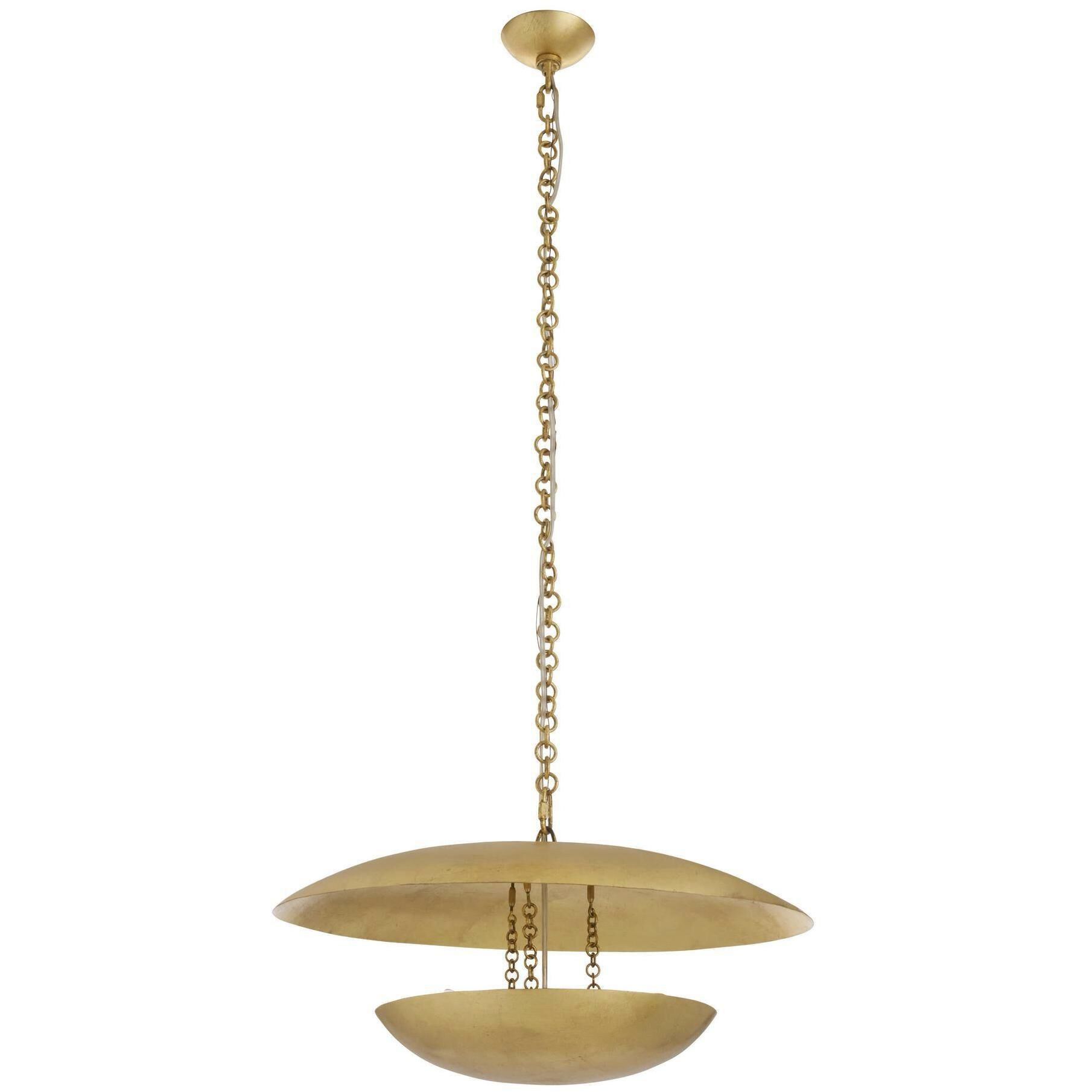 Florko 3 Light 24.5 inch Gold Leaf Chandelier Ceiling Light, Small