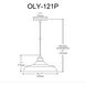 Olya LED 16 inch Matte White Pendant Ceiling Light