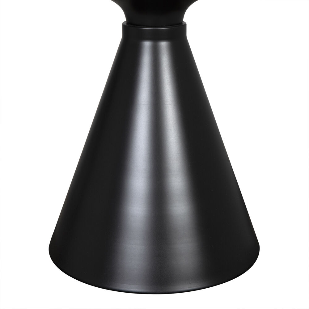 Marley 21.5 X 20 inch Matte Black Side Table
