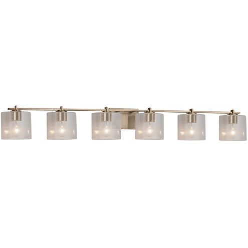 Fusion 56.5 inch Brushed Brass Bath Bar Wall Light