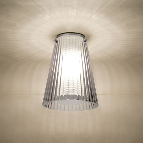 Dion LED 6.13 inch Black Flush Mount Ceiling Light