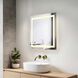 Riven 30 X 30 inch White LED Mirror
